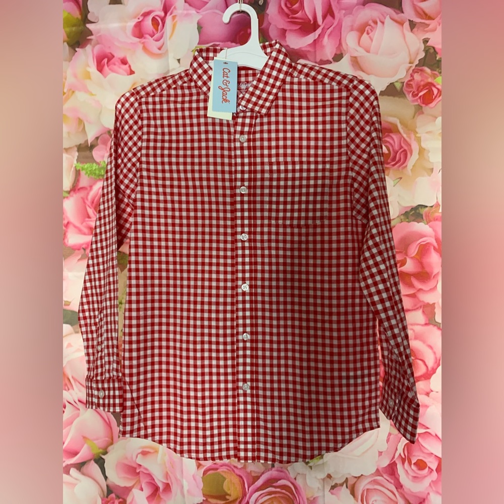 Boys Cat & Jack Long Sleeve Button-down
